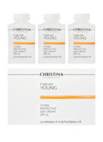 Forever Young-Hydra Protective Day cream SPF-25 sachets kit 30 pcs Дневной гидрозащитный крем SPF 25 в инд. саше 1,5 мл х 30 шт., 45 мл