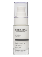 Wish Eyes & Neck Lifting Serum Подтягивающая сыворотка для кожи вокруг глаз и шеи, 30 мл