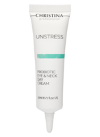 Unstress Probiotic Day Cream Eye & Neck SPF 8 Дневной крем с пробиотическим действием для кожи вокруг глаз и шеи SPF 8, 30 мл