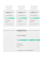 Unstress-Probiotic day cream SPF-15 sachets kit 30 pcs Дневной крем с пробиотическим действием SPF 15 в инд. саше 1,5 мл х 30 шт., 45 мл